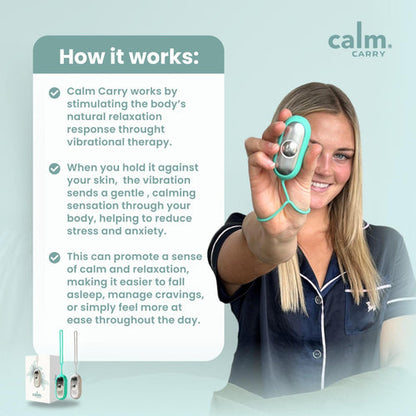 CalmCarry™ – Natural Anxiety & Insomnia Relief Device