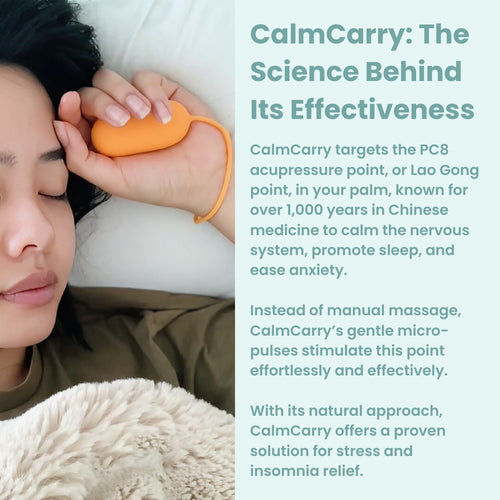 CalmCarry™ – Natural Anxiety & Insomnia Relief Device